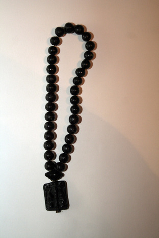 String of beads from the prison